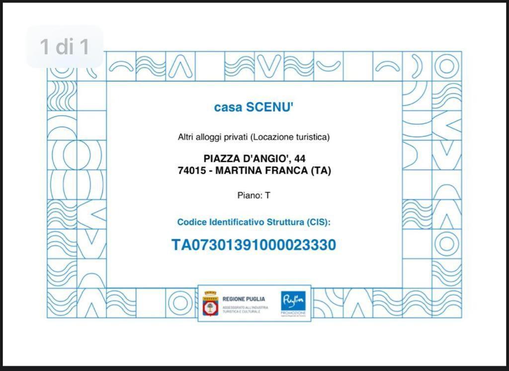 Scenu' Martina Franca Exterior foto